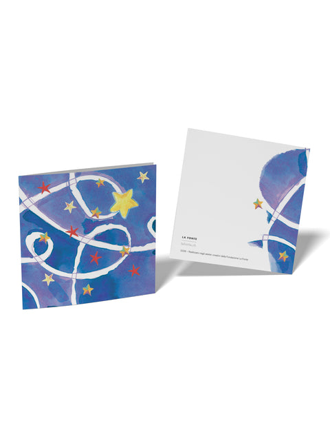 Biglietto di Natale 2026: Stella cometa