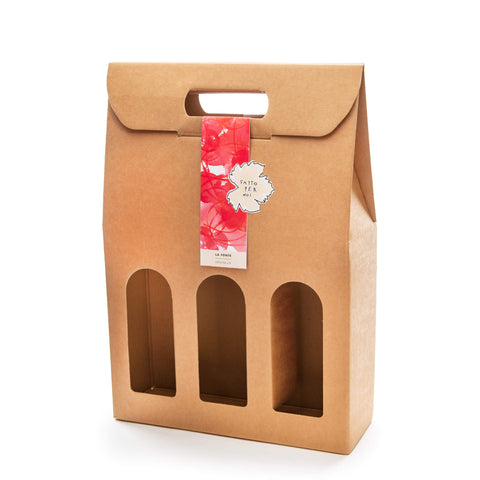 Confezione regalo per bottiglie 75 cl